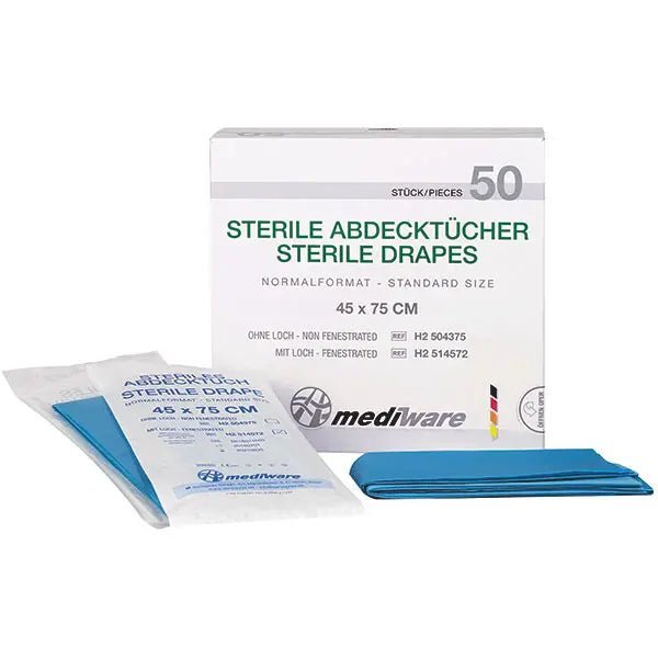 MediwareAbdecktücher / Lochtücher Normalformat - ohne Loch | 45 x 75 cmDocMed GmbH
